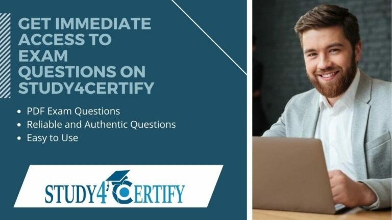 Study4Certify Dell EMC DEA-41T1 Exam Questions Are Essential for Exam Preparation